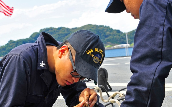 USS Blue Ridge operations