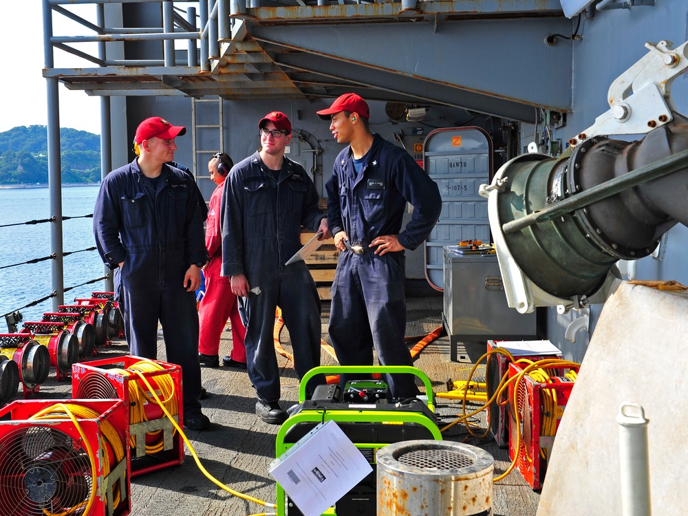 USS Blue Ridge operations