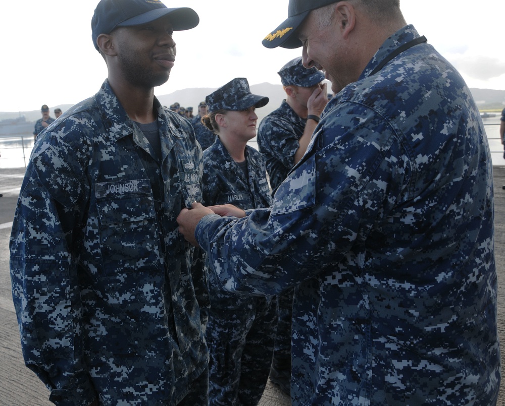 USS Emory S. Land operations
