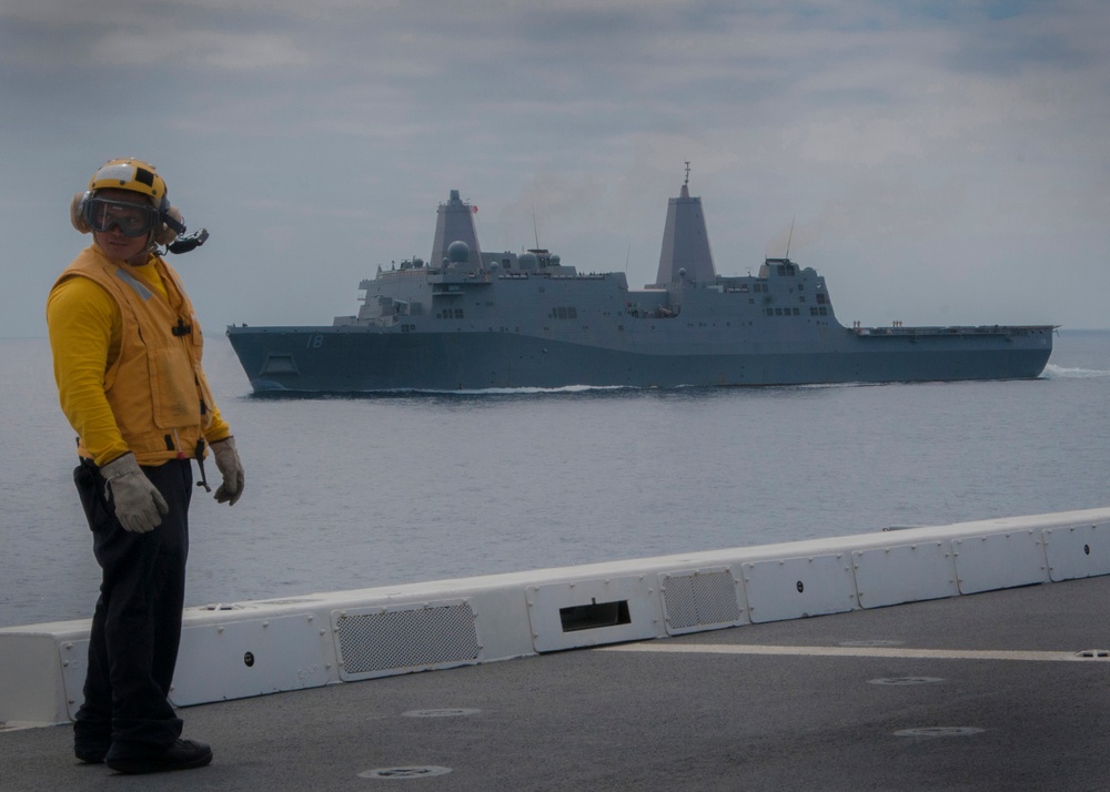 USS New Orleans operations