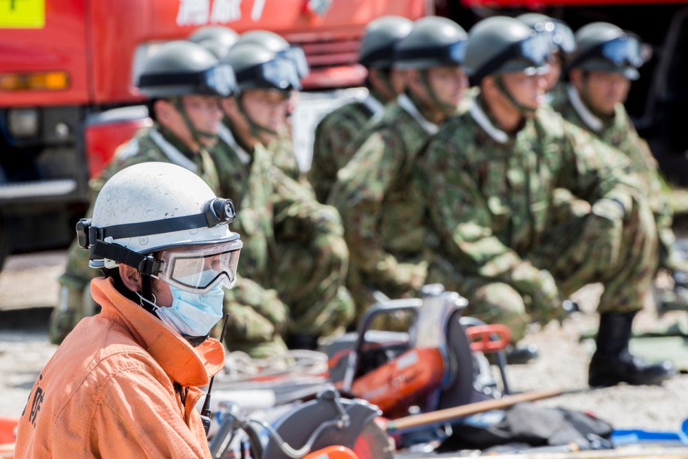 18th Wing participates in Okinawa disaster drill