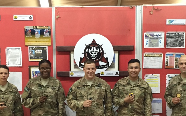 Camp Arifjan coin collectors