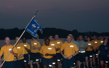 Fort Meade and WHCA chiefs conduct heritage run