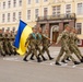 Paratroopers attend Ukrainian swearing-in ceremony