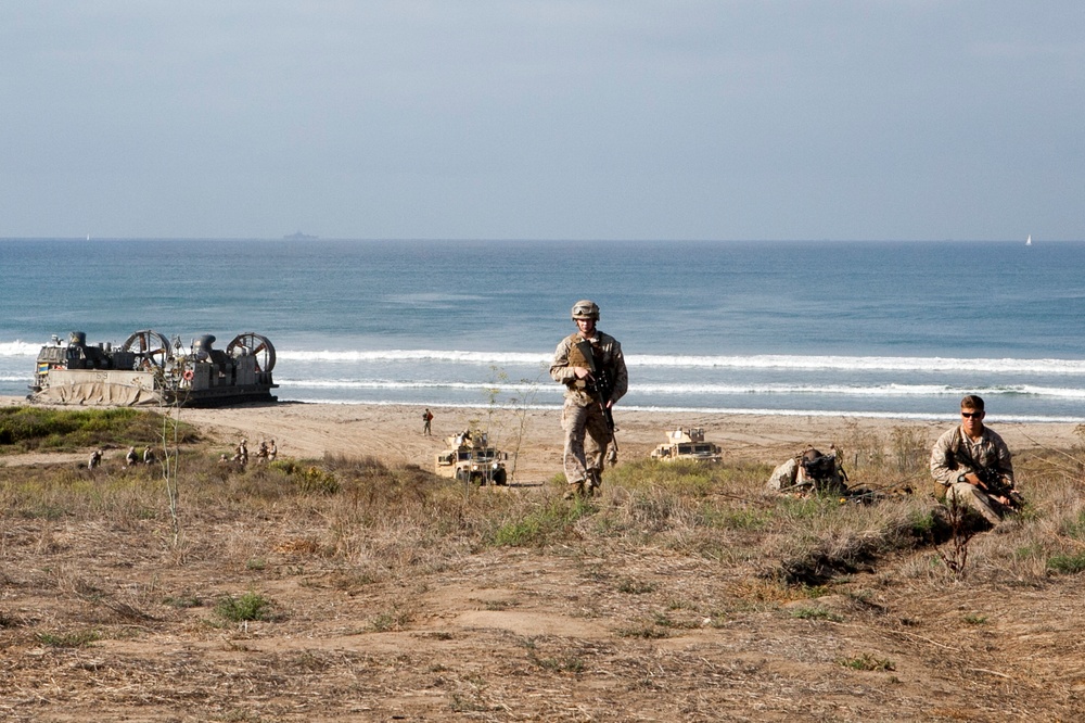 Dawn Blitz 2015 amphibious landing