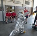 Fire muster at the Chièvres Air Base Fire Station