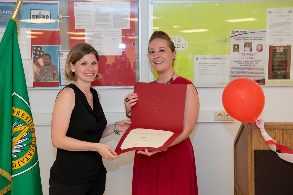 American Red Cross volunteers recognition ceremony