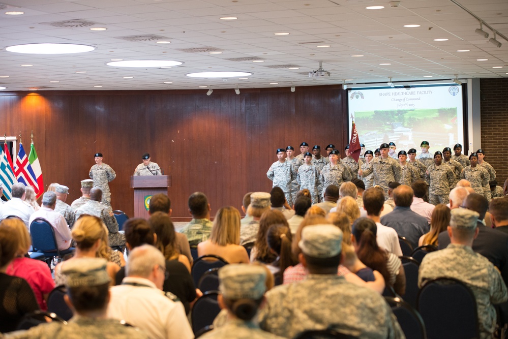 SHAPE Healthcare Facility change of command