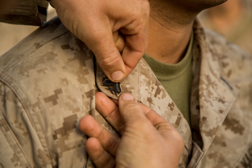 Promotion Ceremony During RUT