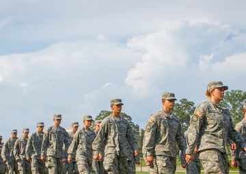 US Army Cadet Command CSM and Clemson cadets