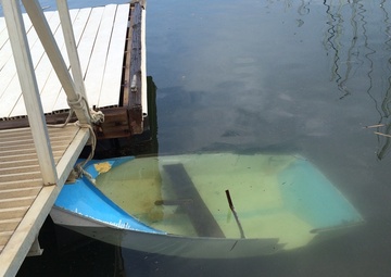 Coast Guard responds to unmanned, partially submerged vessel near Hilton Hawaiian Village  