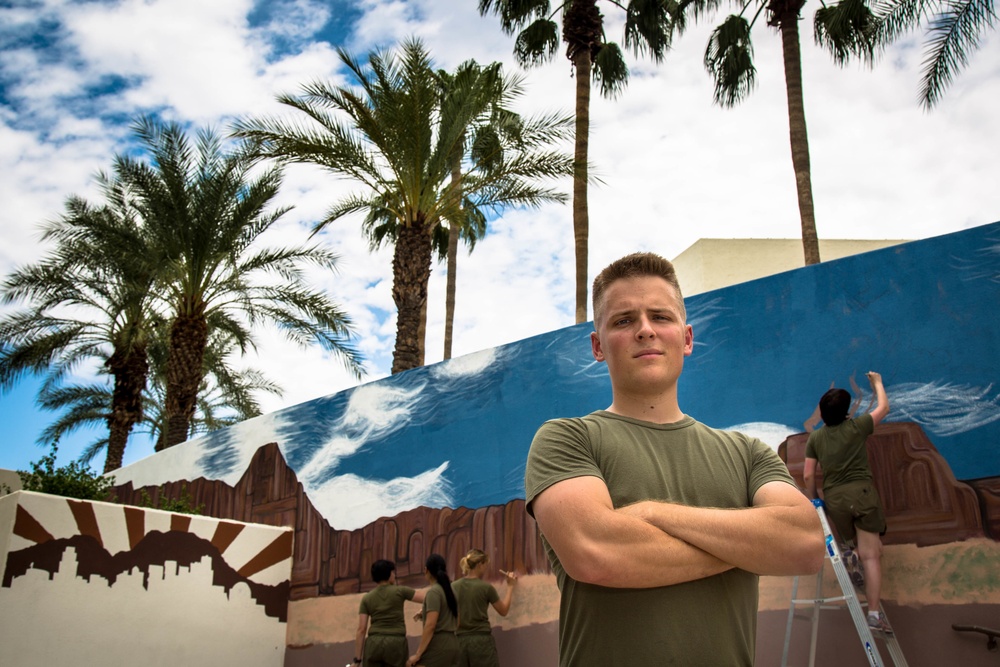 Marine Week Phoenix: Scottsdale Marine paints his hometown