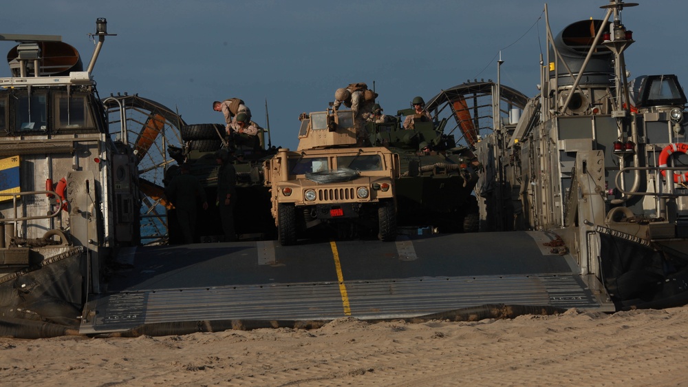 Marines, Sailors hit the beach ready to fight