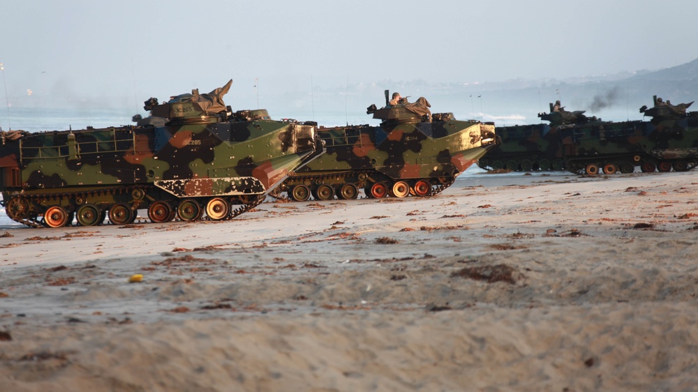 Marines, Sailors hit the beach ready to fight