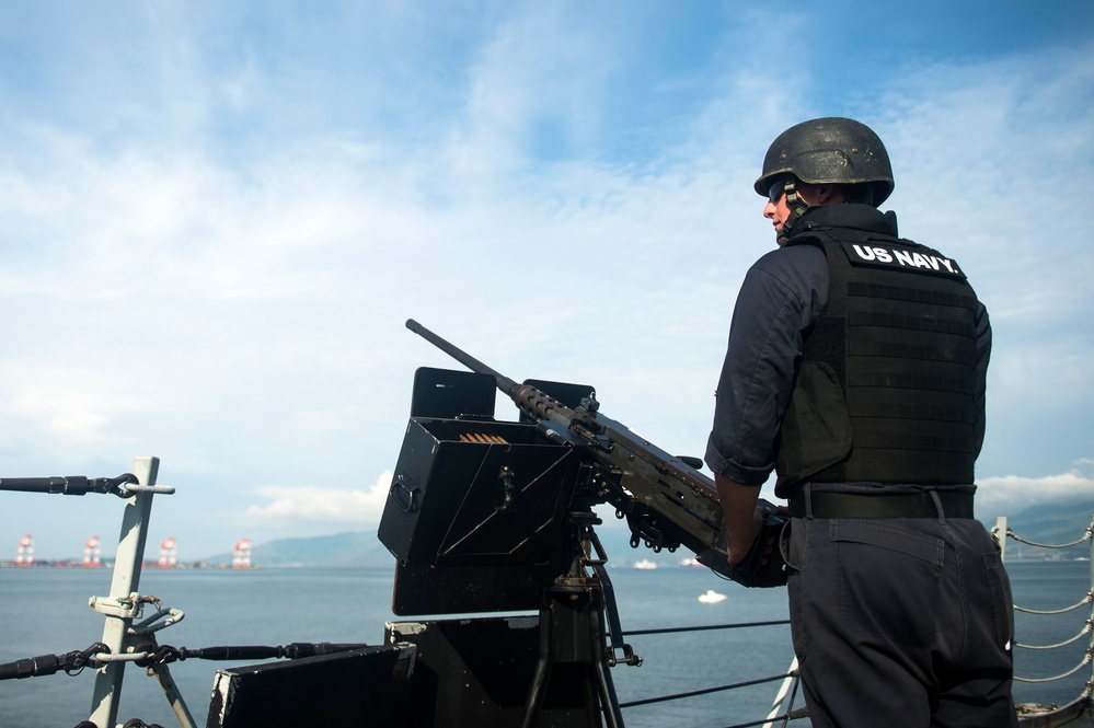 USS Preble action