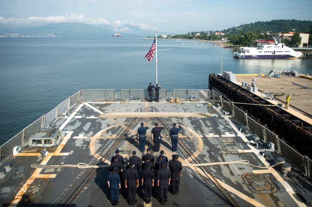 USS Preble action