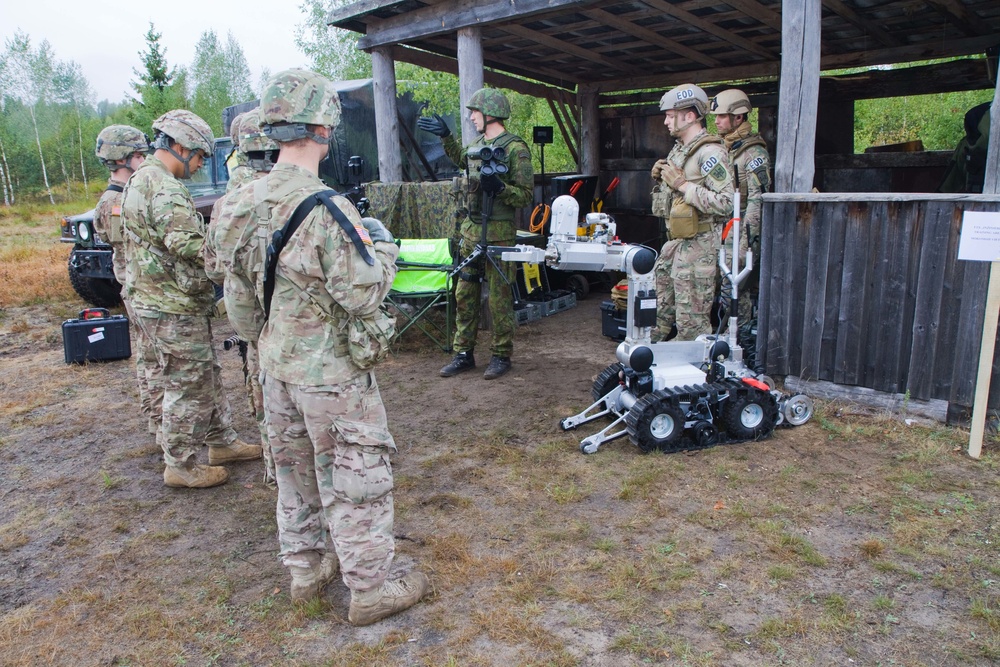 EOD is universal: Dog Company attends Exercise Engineer Thunder in Lithuania