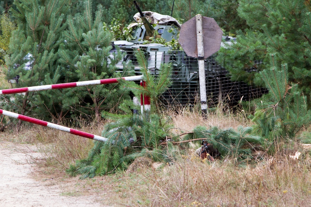 Ukrainian guardsmen conduct culminating field exercise