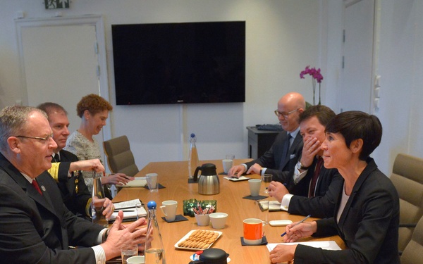 Deputy Secretary of Defense Bob Work travels to Norway