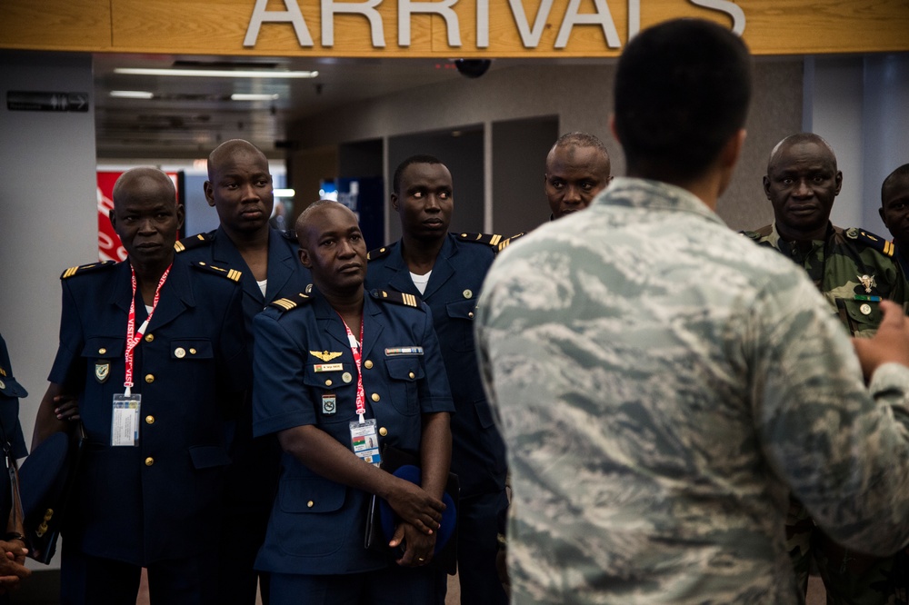 621st Contingency Response Wing hosts African Partnership Flight