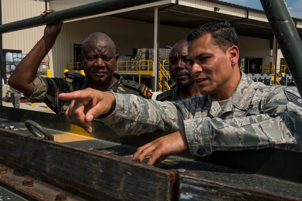 621st Contingency Response Wing hosts African Partnership Flight