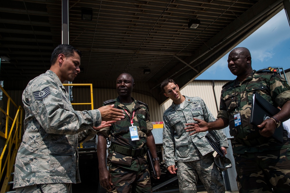 621st Contingency Response Wing hosts African Partnership Flight