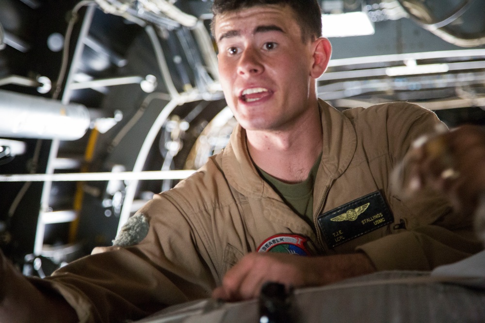 Sea Elks simulate supply drop