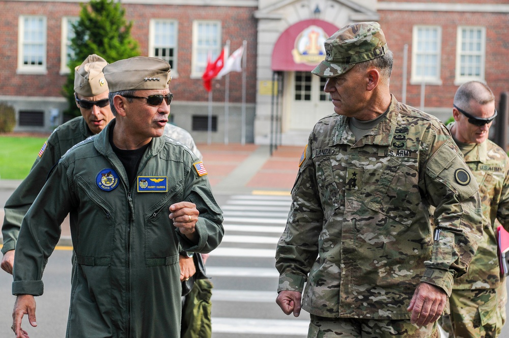 PACOM commander visits I Corps