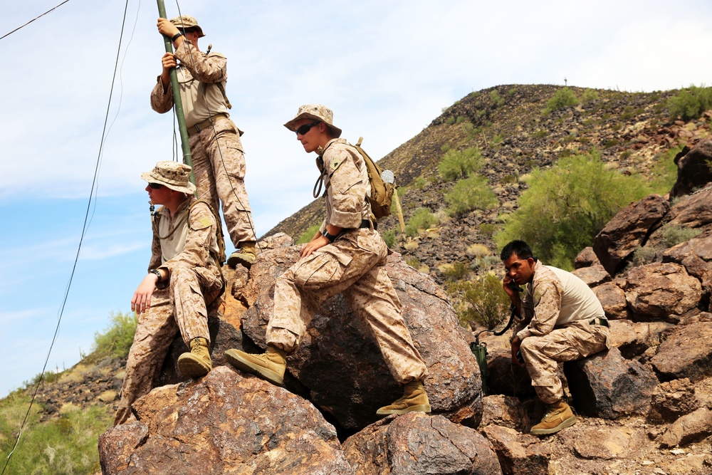 Comms are up: Marines conduct HF training