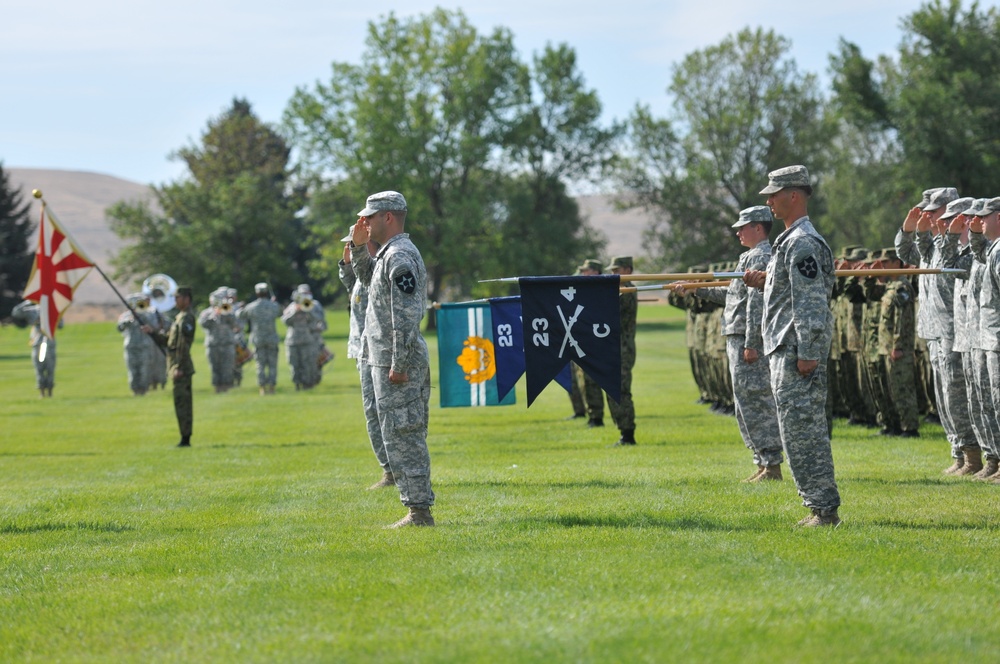 Rising Thunder kicks off with ceremony at Yakima Training Center