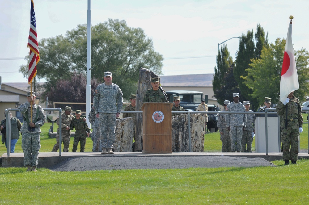 Rising Thunder kicks off with ceremony at Yakima Training Center