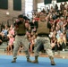 Marines show local high schoolers Martial Arts techniques
