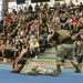 Marines show local high schoolers Martial Arts techniques