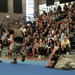 Marines show local high schoolers Martial Arts techniques