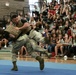 Marines show local high schoolers Martial Arts techniques