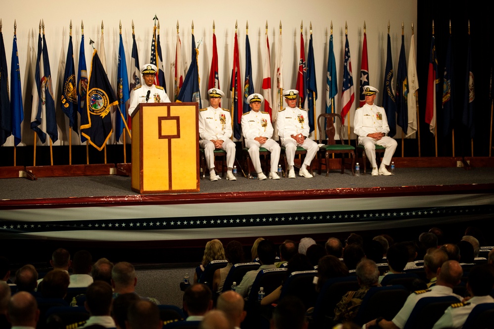 Change of command ceremony