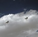 F-35C Lightning IIs fly over Naval Air Station Fallon
