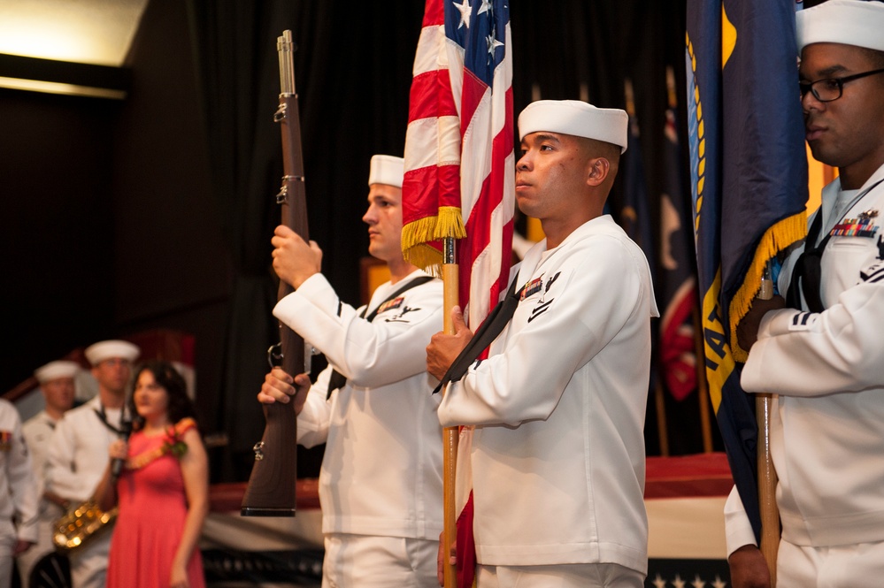 Change of command ceremony