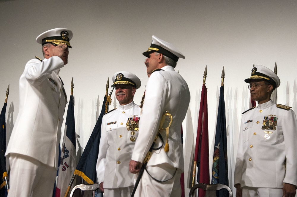 Change of command ceremony
