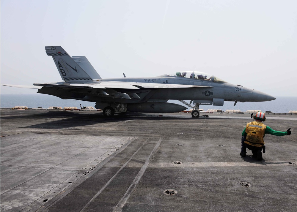 USS Theodore Roosevelt flight operations