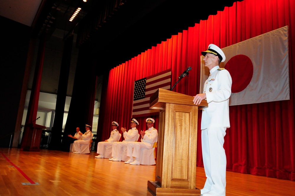 Change of command ceremony