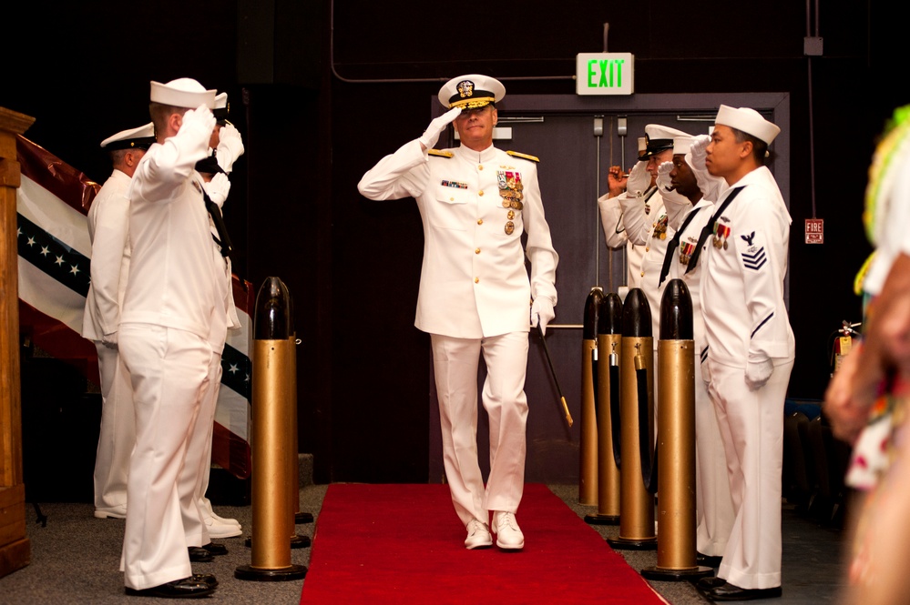 Change of command ceremony