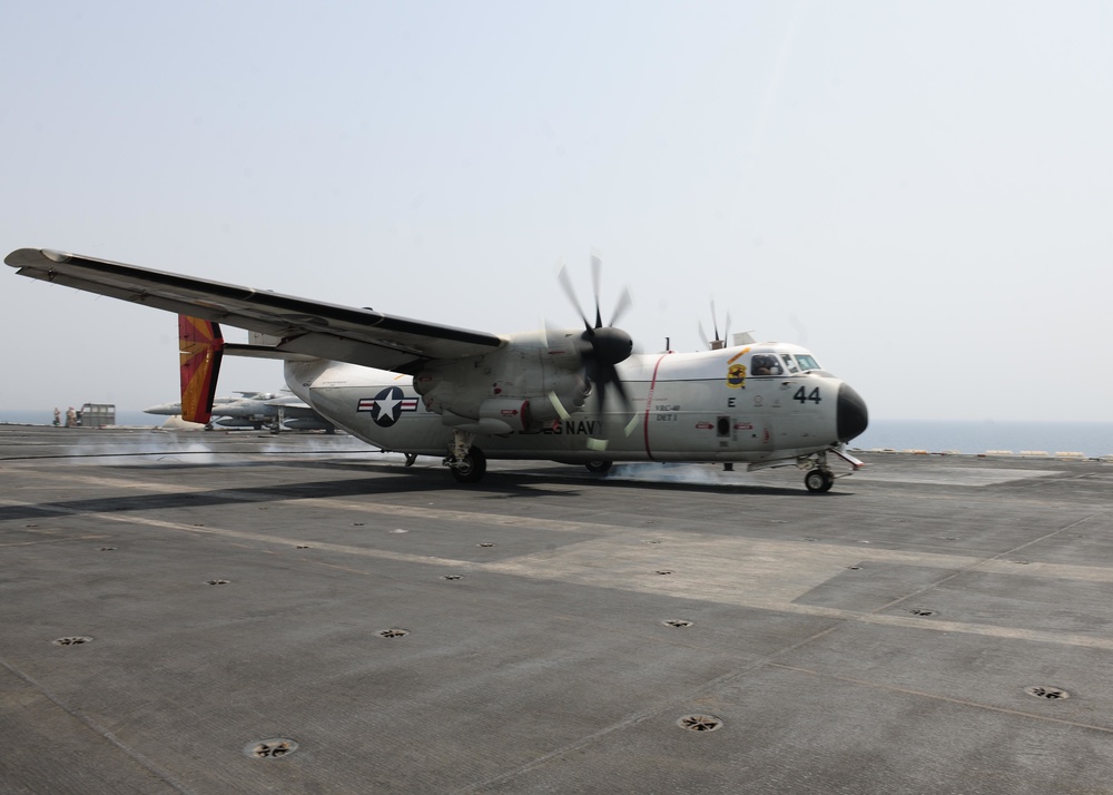 USS Theodore Roosevelt action