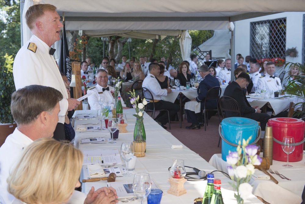 US Naval Forces Europe-Africa/U.S. 6th Fleet dining out event