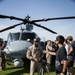 Marines showcase Huey at Phoenix High School