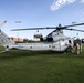 Marines showcase Huey at Phoenix High School
