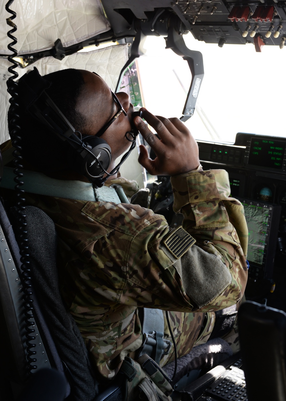 C-130J pilots taking care of the mission one flight at a time