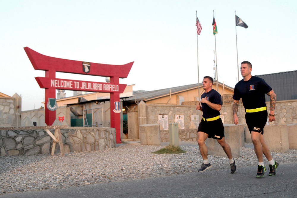 Soldiers compete in Afghanistan