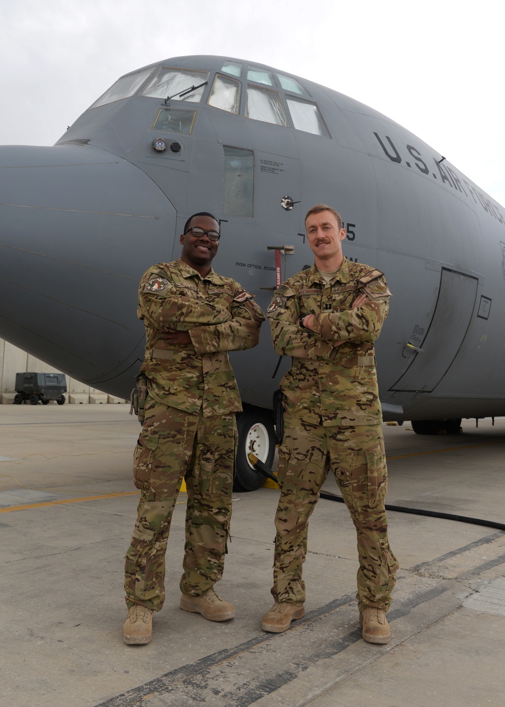 C-130J pilots taking care of the mission one flight at a time