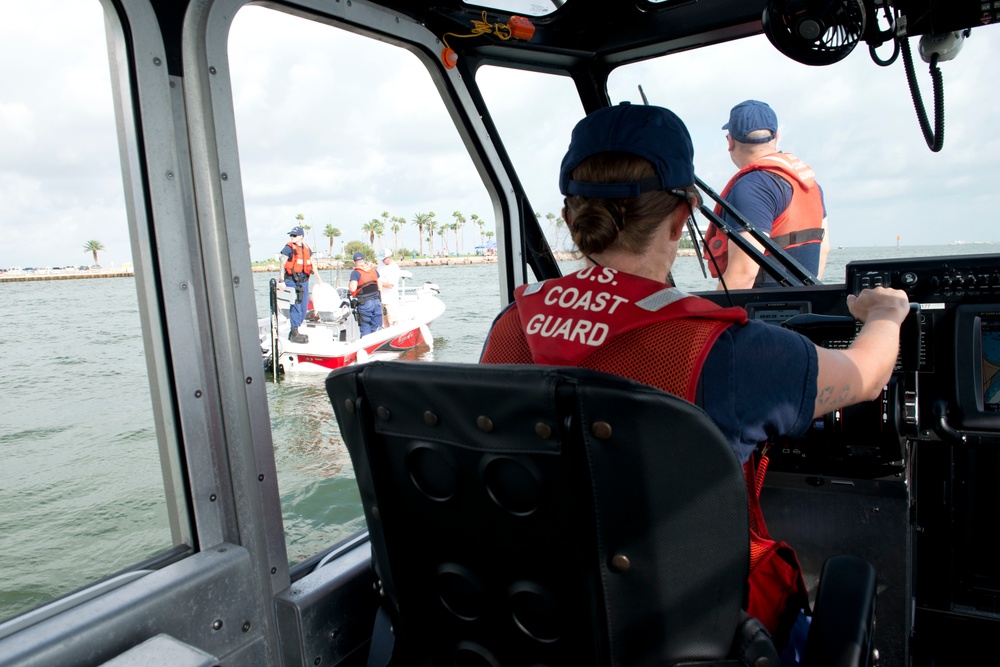 Galveston crew conducts safety checks during Labor Day weekend